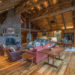 A Timber Frame Greatroom from Reclaimed Wood on the New River in VA
