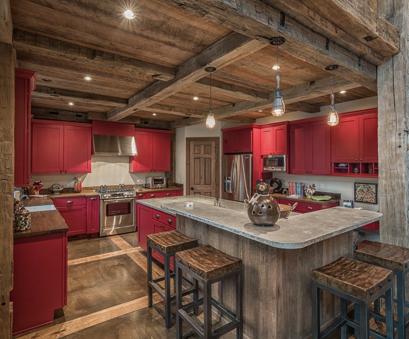 Timber Frame Kitchens Carolina