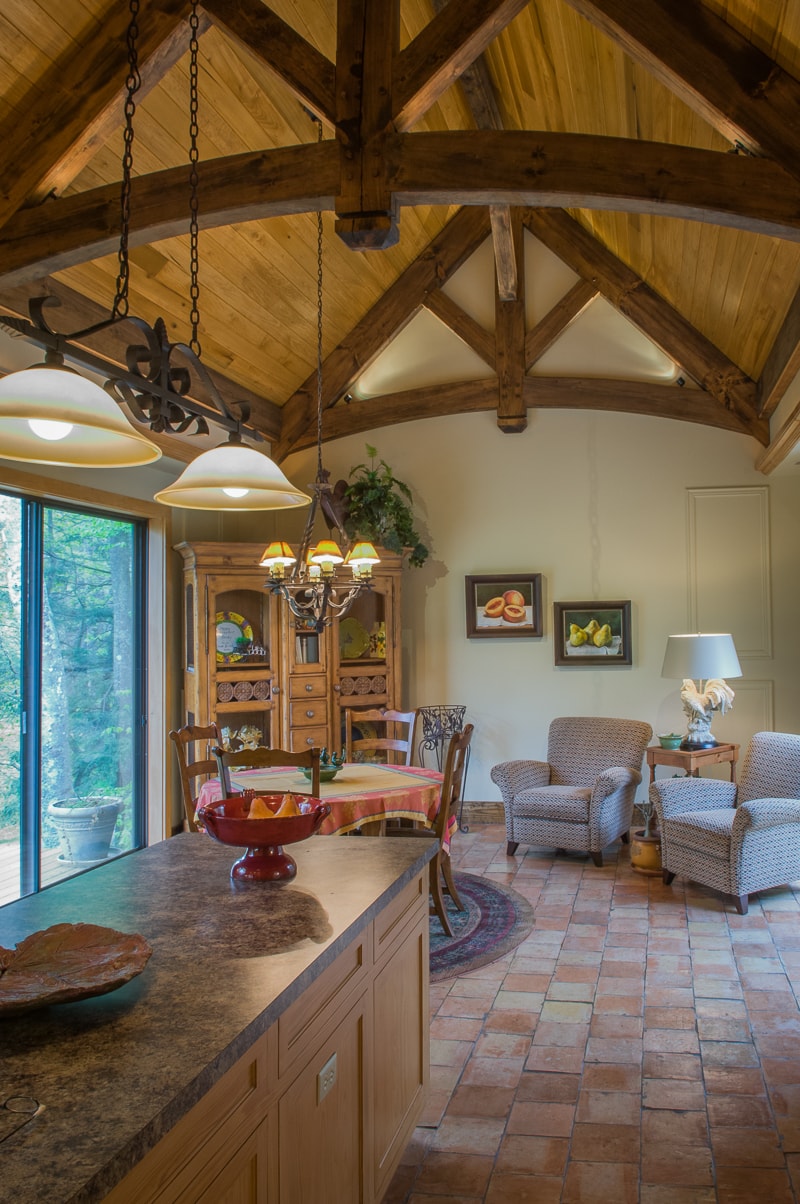 timber frame kitchens