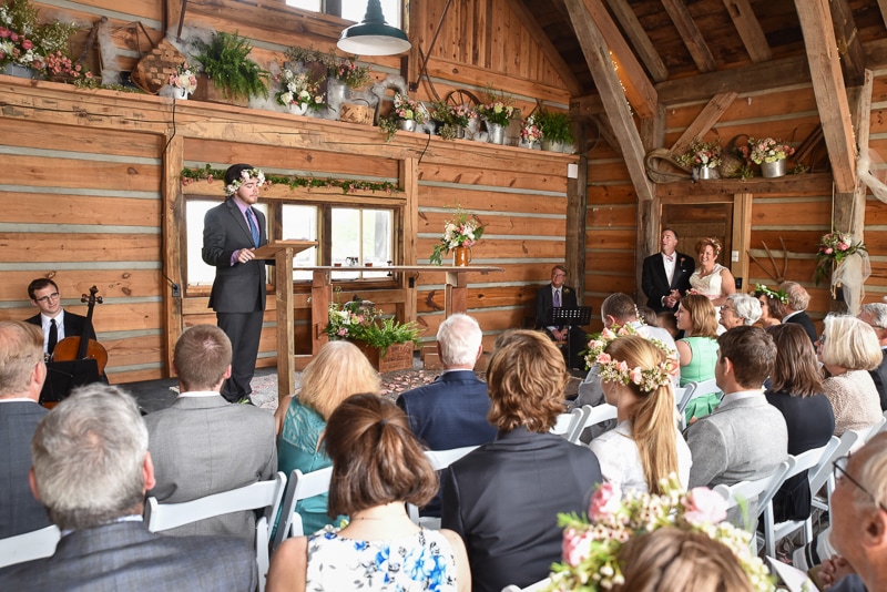 Timber Frame Wedding Barn