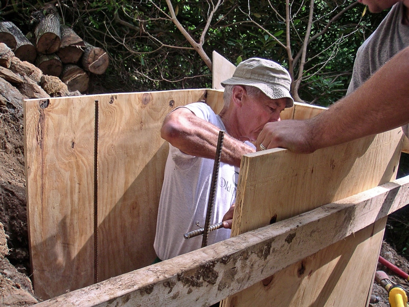timber frame foundation