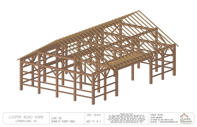 Antique timber barn