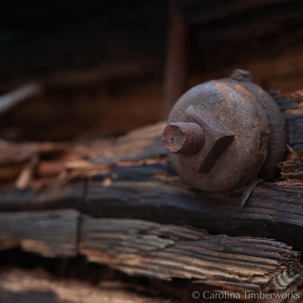 Wood and metal both age gracefully...