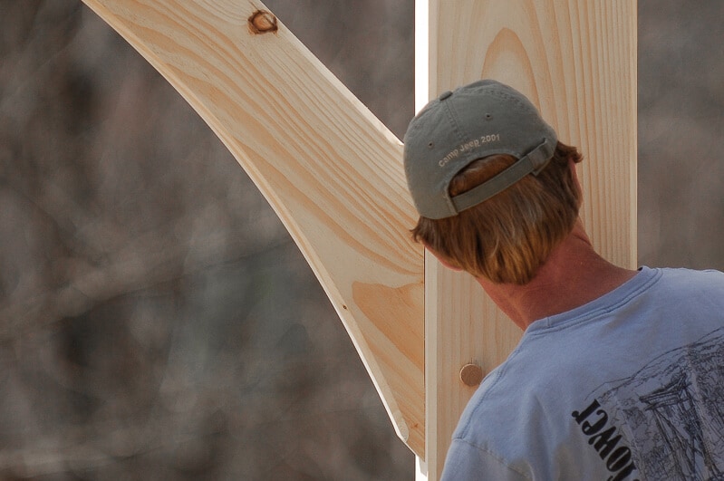 Building a Timber Frame Inspection