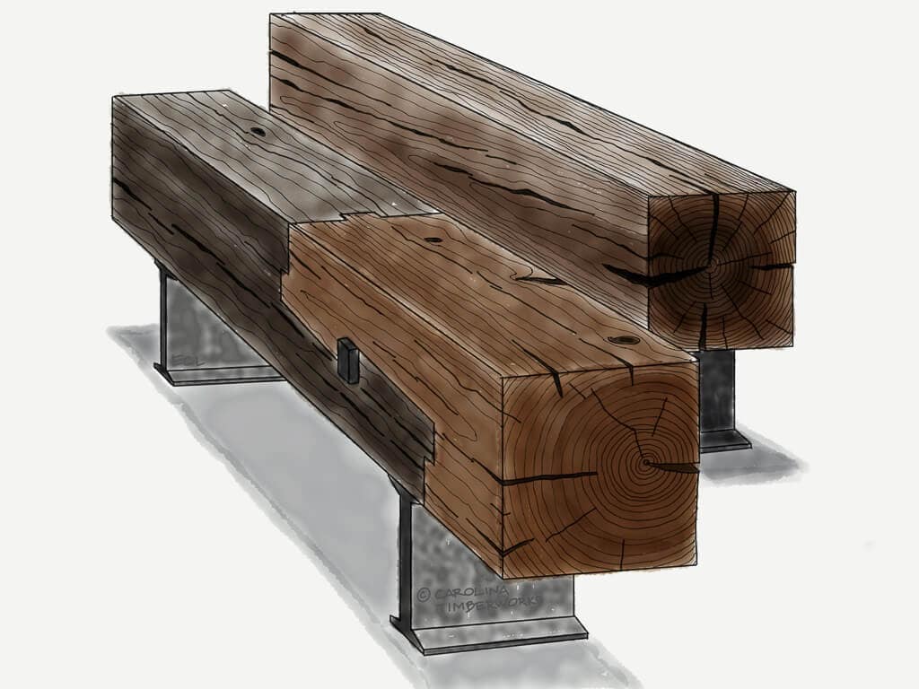 Reclaimed Wood Bench