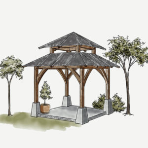 Timber Frame Pavilion Kit