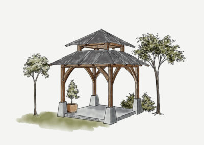 Timber Frame Pavilion Kit