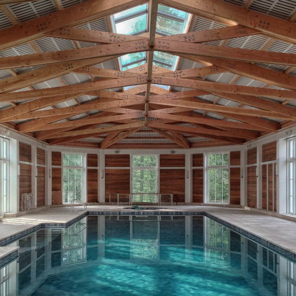 Post and Beam Pool House