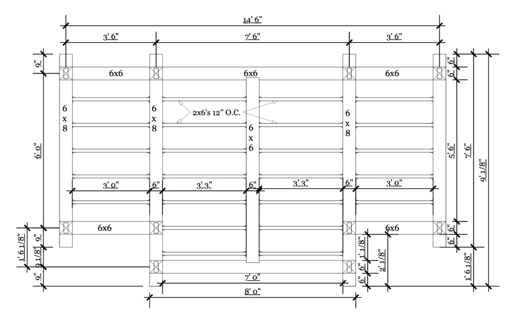 Japanese Tea House Floorplan