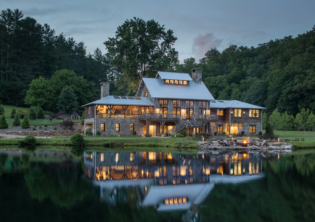 NC Timber Frame Barn Home