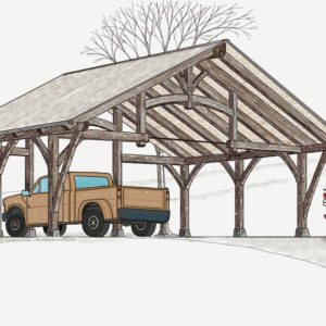 Timber Frame Carport