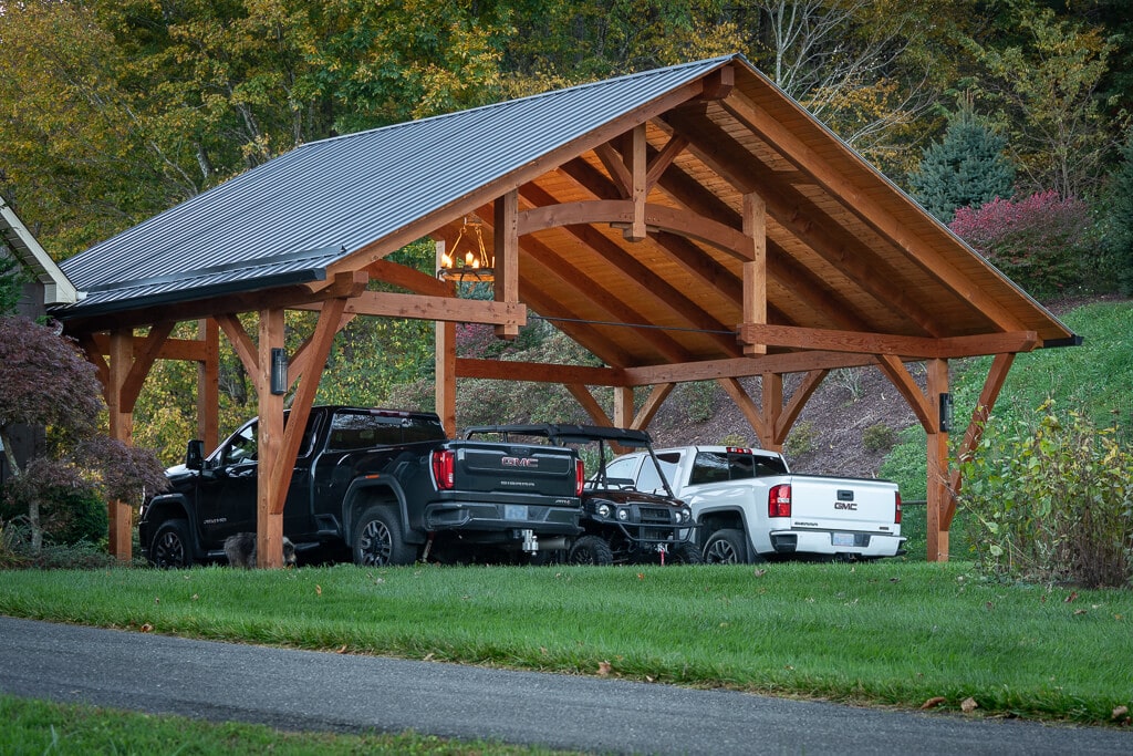 Timber Frame Carport