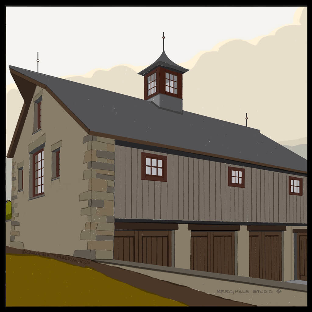 Timber Frame Barns