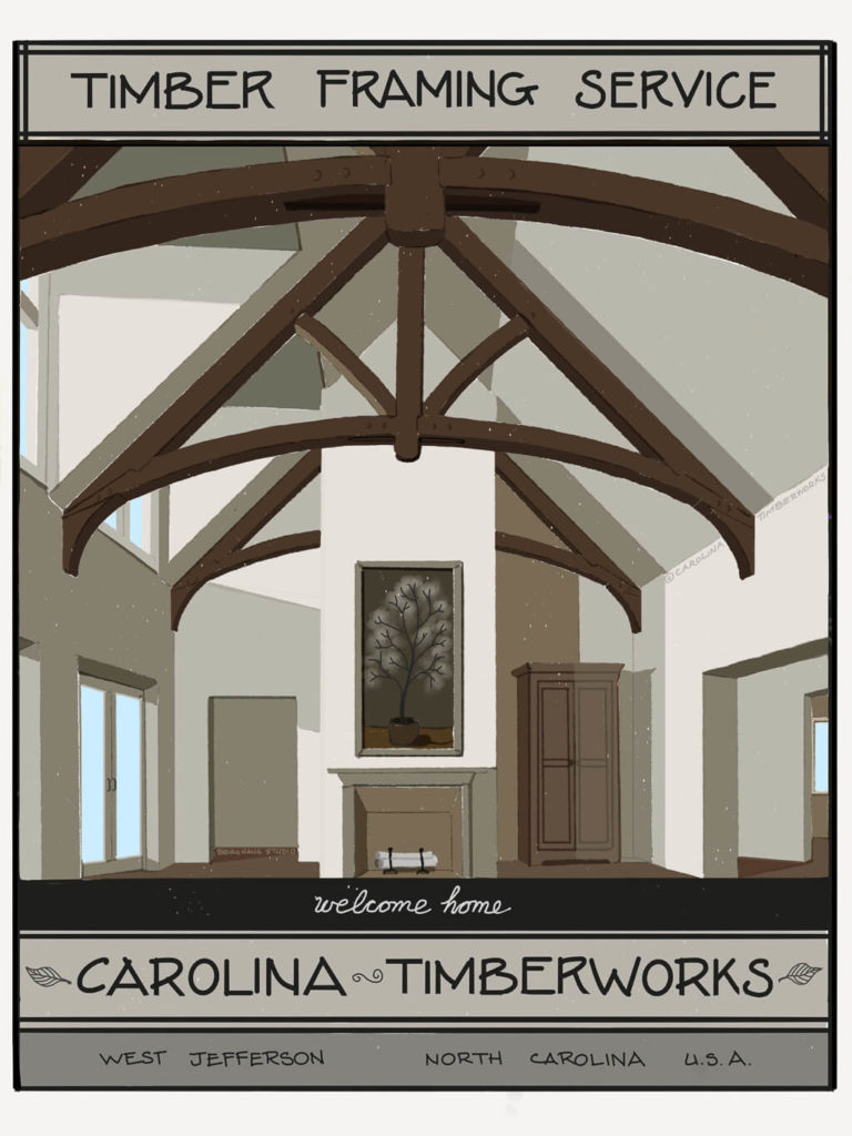 Timber Frame Great Rooms