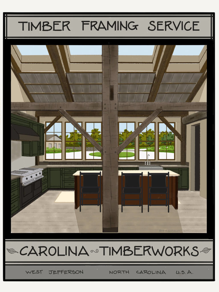 Timber Frame Kitchens