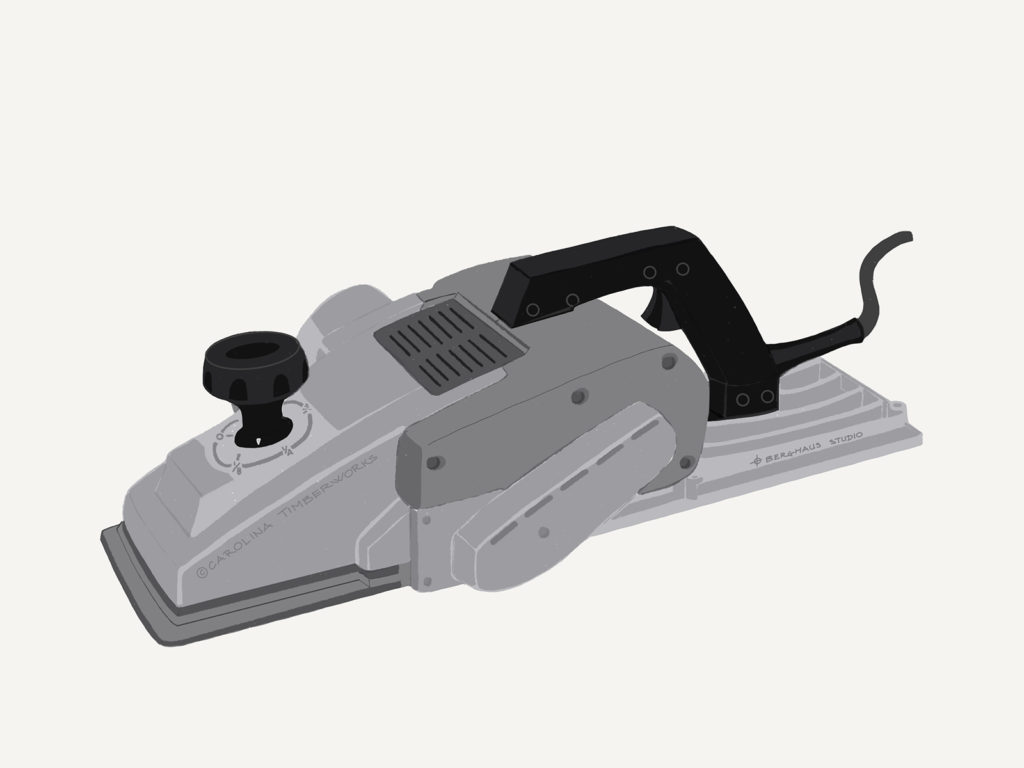 Electric hand planer