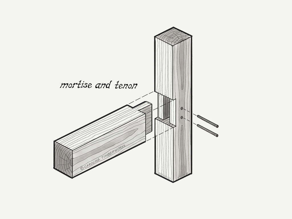 Mortise and Tenon Joint Animated