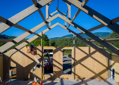 Structural Insulated Panel and Timber Frame