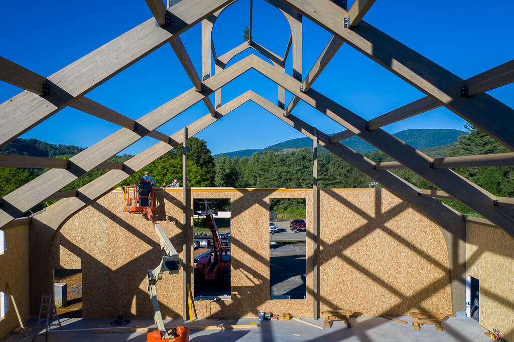 Structural Insulated Panel and Timber Frame