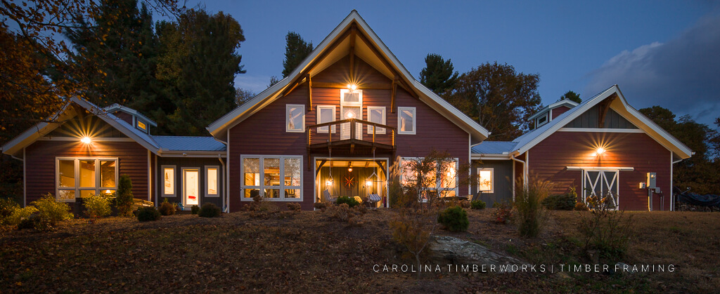 Timber Frame Barn Home